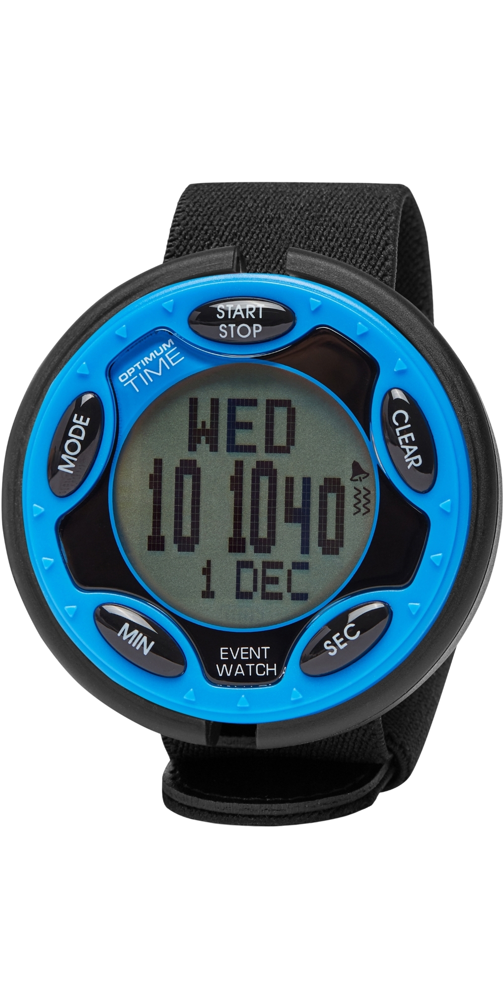 2025 Optimum Time OE Series 14R Rechargeable Jumbo Event Watch OE1467R - Blue